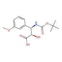 (2R,3R)-3-((tert-Butoxycarbonyl)amino)-2-hydroxy-3-(3-methoxyphenyl)propanoic acid,1217672-32-6,≥98%,阿拉丁