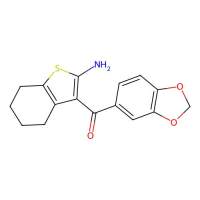 (2-Amino-4,5,6,7-tetrahydrobenzo[b]thiophen-3-yl)(benzo[d][1,3]dioxol-5-yl)methanone，179327-06-1，≥97%，阿拉丁