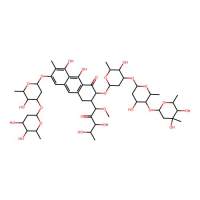 (2S,3S)-2-[(2S,4R,5R,6R)-4-[(2R,4R,5R,6R)-5-[(2R,4S,5R,6R)-4,5-dihydroxy-4,6-dimethyloxan-2-yl]oxy-4-hydroxy-6-methyloxan-2-yl]oxy-5-hydroxy-6-methyloxan-2-yl]oxy-3-[(1S,3S,4R)-3,4-dihydroxy-1-methoxy-2-oxopentyl]-6-[(2S,4R,5R,6R)-4-[(2R,4R,5S,6R)-4,5-dih