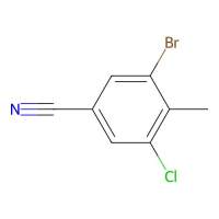 3-Bromo-5-chloro-4-methylbenzonitrile,939990-02-0,≥97%,阿拉丁