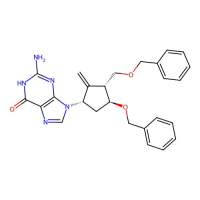 2-Amino-1,9-dihydro-9-((1S,3R,4S)-4-(benzyloxy)-3-(benzyloxymethyl)-2-methylene cyclopentyl)-6H-purine-6-one,142217-81-0,≥97%,阿拉丁