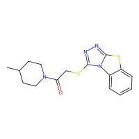 2-(4-Methylpiperidin-1-yl)-2-oxoethyl [1,2,4]triazolo[3,4-b][1,3]benzothiazol-3-yl sulfide，374693-57-9，≥98%，阿拉丁