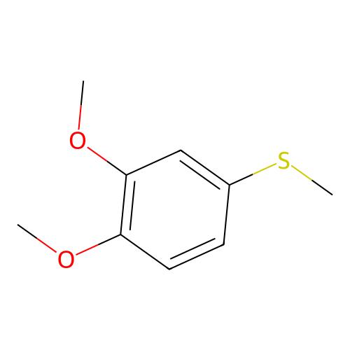 1,2-Dimethoxy-4-(methylthio)benzene,2570-43-6,≥98%,阿拉丁产品图