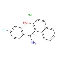 1-[Amino-(4-fluoro-phenyl)-methyl]-naphthalen-2-ol hydrochloride，1169968-26-6，阿拉丁