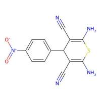 2,6-diamino-4-(4-nitrophenyl)-4H-thiopyran-3,5-dicarbonitrile，127118-57-4，≥95%，阿拉丁