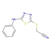 2-[(5-Anilino-1,3,4-thiadiazol-2-yl)sulfanyl]acetonitrile，327078-69-3，≥90%，阿拉丁