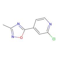 2-Chloro-4-(3-methyl-1,2,4-oxadiazol-5-yl)pyridine,959240-51-8,≥95%,阿拉丁
