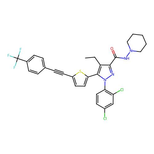 CB1 antagonist 4,1253641-65-4,Moligand™, 10 mM in DMSO,阿拉丁产品图
