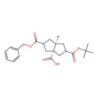 (3aS,6aS)-2-((Benzyloxy)carbonyl)-5-(tert-butoxycarbonyl)octahydropyrrolo[3,4-c]pyrrole-3a-carboxylic acid，1217766-30-7，≥95%，阿拉丁