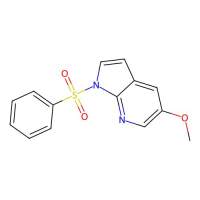 1H-Pyrrolo[2,3-B]pyridine, 5-methoxy-1-(phenylsulfonyl)-，397842-89-6，≥95%，阿拉丁