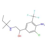 1-[4-Amino-3-chloro-5-(trifluoromethyl)phenyl]-2-(2-methylbutan-2-ylamino)ethanol，95656-68-1，阿拉丁