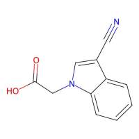 2-(3-cyano-1H-indol-1-yl)acetic acid，626218-03-9，阿拉丁
