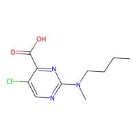 2-[Butyl(methyl)amino]-5-chloropyrimidine-4-carboxylic acid，329268-85-1，≥95%，阿拉丁