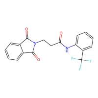 3-(1,3-dioxo-1,3-dihydro-2H-isoindol-2-yl)-N-[2-(trifluoromethyl)phenyl]propanamide，阿拉丁