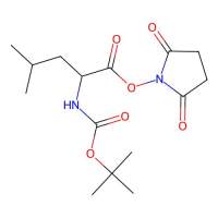 2,5-Dioxopyrrolidin-1-yl 2-((tert-butoxycarbonyl)amino)-4-methylpentanoate，74124-83-7，≥97%，阿拉丁