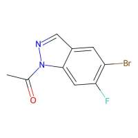 1-(5-bromo-6-fluoro-1H-indazol-1-yl)ethanone,633335-81-6,≥97%,阿拉丁