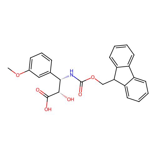 (2S,3S)-3-((((9H-Fluoren-9-yl)methoxy)carbonyl)amino)-2-hydroxy-3-(3-methoxyphenyl)propanoic acid,959576-00-2,≥98%,阿拉丁产品图