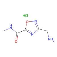 3-(aminomethyl)-N-methyl-1,2,4-oxadiazole-5-carboxamide hydrochloride，1185020-61-4，阿拉丁