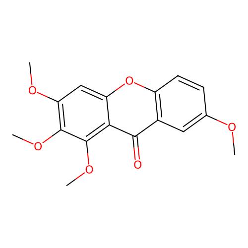 1,2,3,7-Tetramethoxyxanthone,22804-52-0,≥99%,阿拉丁产品图