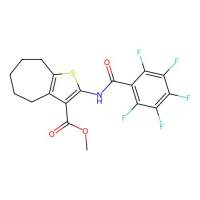 Methyl 2-(perfluorobenzamido)-5,6,7,8-tetrahydro-4H-cyclohepta[b]thiophene-3-carboxylate，420089-51-6，阿拉丁