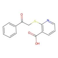 2-[(2-Oxo-2-phenylethyl)thio]nicotinic acid，142221-23-6，≥95%，阿拉丁