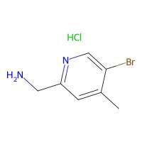 (5-Bromo-4-methylpyridin-2-yl)methanamine hydrochloride,1257535-47-9,≥97%,阿拉丁