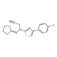 4-(4-Chlorophenyl)-N-(cyclopentylideneamino)-N-prop-2-ynyl-1,3-thiazol-2-amine，1613116-16-7，阿拉丁