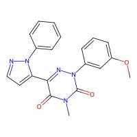 2-(3-methoxyphenyl)-4-methyl-6-(1-phenyl-1H-pyrazol-5-yl)-1,2,4-triazine-3,5(2H,4H)-dione，321538-29-8，阿拉丁
