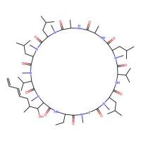 (3S,6S,9S,12S,15S,18S,21S,24S,30S,33S)-30-ethyl-33-[(1R,2R,4E)-1-hydroxy-2-methylhepta-4,6-dienyl]-1,4,7,10,12,15,19,25,28-nonamethyl-6,9,18,24-tetrakis(2-methylpropyl)-3,21-di(propan-2-yl)-1,4,7,10,13,16,19,22,25,28,31-undecazacyclotritriacontane-2,5,8,1
