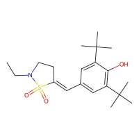 Phenol, 2,6-bis(1,1-dimethylethyl)-4-[(E)-(2-ethyl-1,1-dioxido-5-isothiazolidinylidene)methyl]-，158089-95-3，阿拉丁