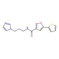 N-[3-(1H-imidazol-1-yl)propyl]-5-thien-2-ylisoxazole-3-carboxamide，909207-35-8，≥98%，阿拉丁