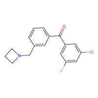 3'-Azetidinomethyl-3-chloro-5-fluorobenzophenone，898772-01-5，阿拉丁
