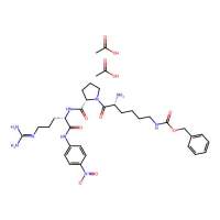 D-Lys(Z)-Pro-Arg-pNA (diacetate)，108963-70-8，≥99%，阿拉丁