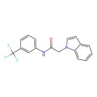 2-(1H-indol-1-yl)-N-[3-(trifluoromethyl)phenyl]acetamide，329777-45-9，≥90%，阿拉丁