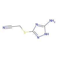 2-[(5-amino-1H-1,2,4-triazol-3-yl)sulfanyl]acetonitrile，338751-47-6，≥97%，阿拉丁