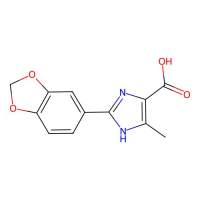 2-Benzo[1,3]dioxol-5-YL-5-methyl-3H-imidazole-4-carboxylic acid，902600-40-2，≥97%，阿拉丁
