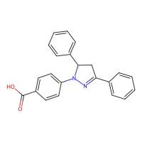 4-(3,5-Diphenyl-4,5-dihydro-pyrazol-1-yl)-benzoic acid，64433-38-1，≥99%，阿拉丁