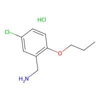 (5-Chloro-2-propoxyphenyl)methanamine hydrochloride，1135288-57-1，≥97%，阿拉丁