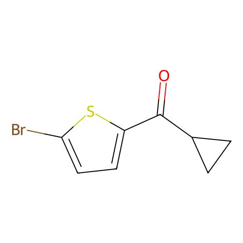(5-Bromothiophen-2-yl)(cyclopropyl)methanone，1216229-49-0，≥97%，阿拉丁产品图