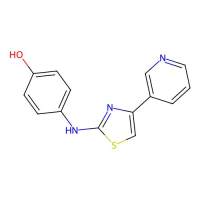 4-(4-Pyridin-3-yl-thiazol-2-ylamino)-phenol，阿拉丁