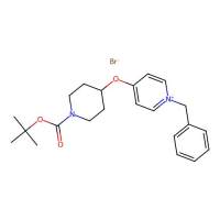 1-Benzyl-4-({1-[(tert-butoxy)carbonyl]piperidin-4-yl}oxy)pyridin-1-ium bromide，845305-82-0，≥97%，阿拉丁