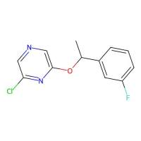 2-Chloro-6-(1-(3-fluorophenyl)ethoxy)pyrazine，426829-21-2，≥95%，阿拉丁
