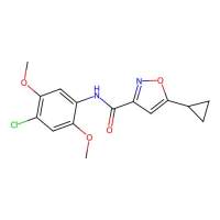 N-(4-chloro-2,5-dimethoxyphenyl)-5-cyclopropyl-3-isoxazolecarboxamide,912798-42-6,≥99%,阿拉丁