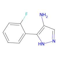 3-(2-Fluorophenyl)-1H-pyrazol-4-amine，1247487-68-8，≥97%，阿拉丁