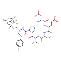 (4S)-4-[[(2S)-2-amino-3-carboxypropanoyl]amino]-5-[[(2S)-1-[[(2S)-1-[(2R)-2-[[(1R)-3-(4-fluorophenyl)-1-[(1S,2S,6R,8S)-2,9,9-trimethyl-3,5-dioxa-4-boratricyclo[6.1.1.02,6]decan-4-yl]propyl]carbamoyl]pyrrolidin-1-yl]-3-methyl-1-oxobutan-2-yl]amino]-3-methy