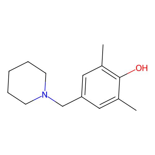 2,6-Dimethyl-4-(piperidin-1-ylmethyl)phenol，42900-97-0，≥95%，阿拉丁产品图