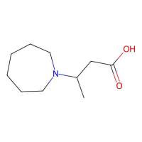 3-(1-Azepanyl)butanoic acid，856627-47-9，阿拉丁