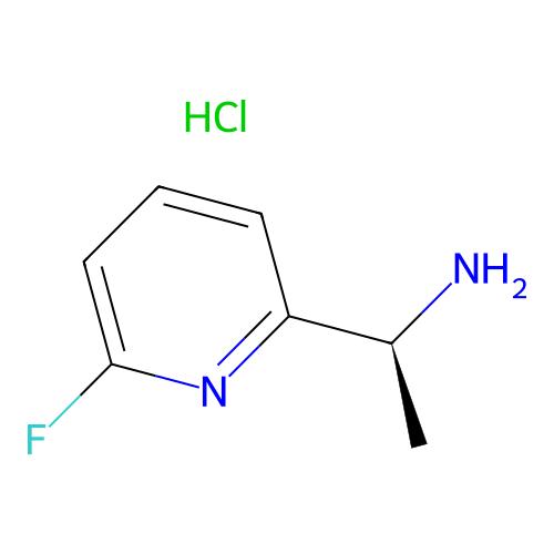 (S)-1-(6-Fluoropyridin-2-yl)ethanamine hydrochloride,1956437-56-1,≥97%,阿拉丁产品图
