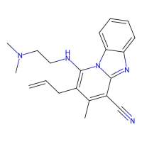 2-Allyl-1-{[2-(dimethylamino)ethyl]amino}-3-methylpyrido[1,2-a]benzimidazole-4-carbonitrile，612037-44-2，阿拉丁