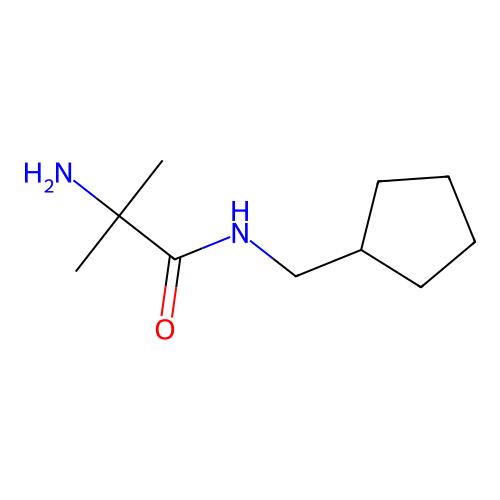 2-amino-N-(cyclopentylmethyl)-2-methylpropanamide，1249493-71-7，≥95%，阿拉丁产品图